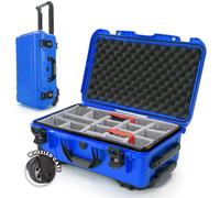 NANUK 935 - Valigia rigida e impermeabile per fotocamera, con divisori imbottiti (25,1 cm x 40,9 x 25,7 cm) (Blu)