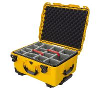 Nanuk 950 Custodia con divisore imbottito - Giallo 950S-020YL-0A0