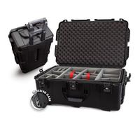 Nanuk Valigia 963 con parete divisoria imbottita nero