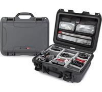 Nanuk Custodia rigida impermeabile 920 con coperchio organizer e divisore imbottito, grafite