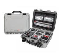 Nanuk Custodia rigida impermeabile 920 con coperchio organizer e divisore imbottito, grafite