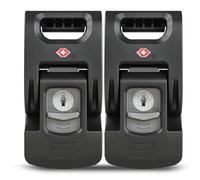 NANUK Serrature di sicurezza con chiave approvate TSA (2 pezzi) - Kit di adattamento per serrature di valigie