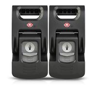 NANUK Serrature di sicurezza con chiave approvate TSA (2 pezzi) - Kit di adattamento per serrature di valigie