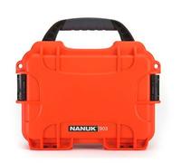 Nanuk Valigetta 903 con inserto in schiuma arancione