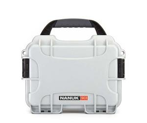Nanuk Valigetta 903 con inserto in schiuma argento