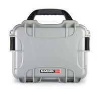 Nanuk Valigetta 904 con inserto in schiuma argento
