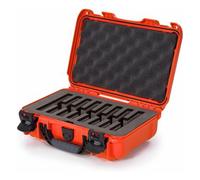 Nanuk Valigetta 909 con inserto in schiuma per 8 coltelli arancione