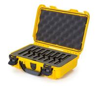 Nanuk Valigetta 909 con inserto in schiuma per 8 coltelli giallo