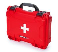 Nanuk Valigetta 909 vuota - con logo del pronto soccorso - rosso