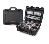 Nanuk 920 - Custodia rigida impermeabile con organizer per coperchio e divisorio imbottito, colore: Nero