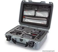 Nanuk Valigetta 925 con coperchio org. - con/senza per 1 corpo DSLR argento