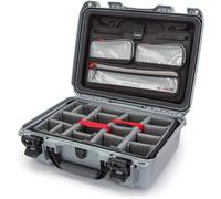 Nanuk Valigetta 925 con coperchio, originale / divisorio - Pro Photo Kit argento