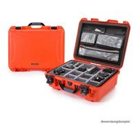 Nanuk Valigetta 930 con coperchio, originale / divisorio - Pro Photo Kit arancione