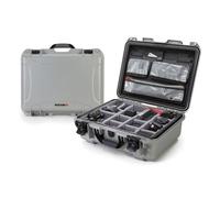 Nanuk Valigetta 930 con coperchio, originale / divisorio - Pro Photo Kit argento
