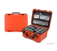 Nanuk Valigetta 933 con coperchio, originale / divisorio - Pro Photo Kit arancione