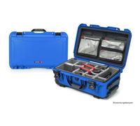 Nanuk Valigetta 935 con coperchio, originale / divisorio - Pro Photo Kit blu