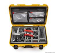 Nanuk Valigetta 935 con coperchio, originale / divisorio - Pro Photo Kit giallo