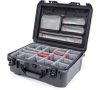Nanuk Valigetta 940 con coperchio originale - con divisorio - Pro Photo Kit antracite