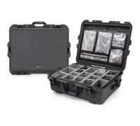 Nanuk Valigetta 945 con coperchio originale - con divisorio - Pro Photo Kit arancione