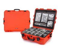 Nanuk Valigetta 945 con coperchio originale - con divisorio - Pro Photo Kit argento