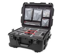 Nanuk Valigetta 955 con coperchio originale - con divisorio - Pro Photo Kit nero