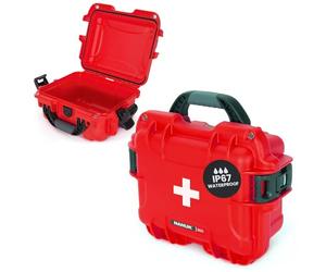 NANUK Valigetta di pronto soccorso vuota - Ideale per organizzare un kit di pronto soccorso, certificata IP67, antiurto, resistente alla polvere e galleggiante.