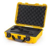 Nanuk Valigia 910 con inserto in schiuma per pistola giallo