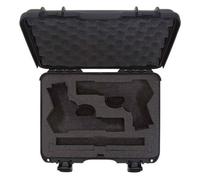 Nanuk Valigia 910 con inserto in schiuma per pistola nero