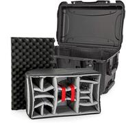 Nanuk Valigia 938 con parete divisoria imbottita nero