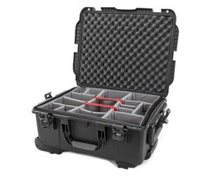 Nanuk Valigia 955 con parete divisoria imbottita nero