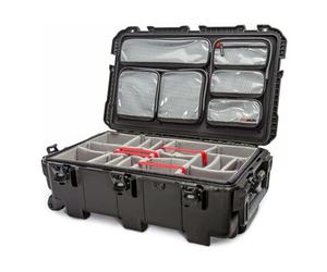 Nanuk Valigia 962 con coperchio originale - con parete divisoria - Pro Photo Kit nero