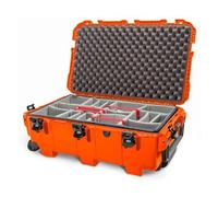 Nanuk Valigia 962 con parete divisoria imbottita arancione