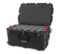 Nanuk Valigia 965 con parete divisoria imbottita nero