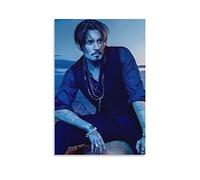 NANXIANG Johnny Depp - Poster decorativo da parete con attore cinematografico