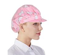 Nanxson 3 pezzi cappello da cuoco elastico in tinta unita antipolvere cappello da lavoro cappello CF9035