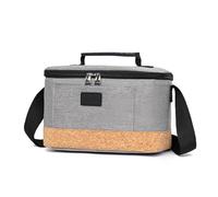 Nanxson Borsa Da Pranzo Isolata E Congelabile Borsa Termica A Prova Di Perdite Grande Secchiello Per Il Pranzo Borsa Portavivande Da Spiaggia Per Picnic (7L,A-Grigio)