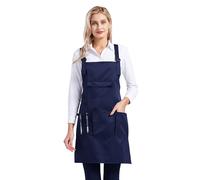 Nanxson Grembiule da Lavoro Donna con Tasca Multifunzionale Regolabile
