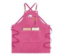 Nanxson grembiule da lavoro regolabile grembiule da barbiere grembiule da cucina grembiule da lavoro con tasche CF3174