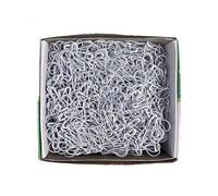 NANZU 3000-10000 Pezzi 22 * 10mm Grigio Bianco Spille da Balia Zucca Spilla da Balia Spilla in Metallo marcatori Punto per la Lavorazione Zucca Spille da Balia Calabash Spille