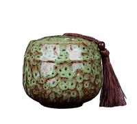 NANZU 50-500ML Mini Grandi Barattoli di Stoccaggio in Ceramica con Coperchi Contenitori Ermetici in Ceramica per tè e caffè in Porcellana Lattine da tè Tradizionali Lattine