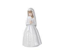 NAO Ragazza Pregando. porcellana Comunione Figura.