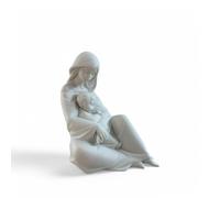 NAO Scultura Figura Il Legame Più Forte 20x18cm Bianco Opaco Porcellana