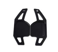 Naojino Compatibile con A4 S4 B7 8E 8H 2004-2009 per A4 S4 B8 8K 2009-2012 Estensione della Copertura del Cambio per Il Controllo del Volante Dell'auto Estensione della Leva Shifter Paddles(Black)