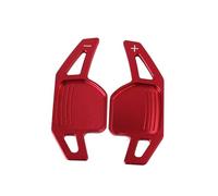 Naojino Compatibile con A4 S4 B7 8E 8H 2004-2009 per A4 S4 B8 8K 2009-2012 Estensione della Copertura del Cambio per Il Controllo del Volante Dell'auto Estensione della Leva Shifter Paddles(Red)
