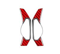 Naojino Compatibile con Land per Rover per Range per Rover 2010-2022 per Freelander 2 2011-2015 Estensione del Cambio con Controllo del Volante Dell'auto Shifter Paddles(Carbon Fiber Red)