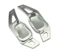 Naojino Compatibile con per S3 RS3 2015 2016 Estensione del Volante Dell'auto Paddle Shifters Adesivo Decorazione Rosso Nero per Argento Shifter Paddles(Silver)