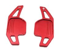 Naojino Compatibile con per S6 C7 S7 S8 Q3 2013 2014 2015 2016 2017 Estensione del Volante Leve del Cambio Cambio Rosso in Alluminio Shifter Paddles