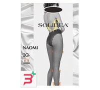 Solidea Naomi 30 Denari Collant velati Compressione 8 11mmHg Nero 4L