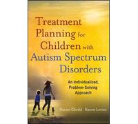Naomi Chedd Kar Treatment Planning for Children with Autism Spectrum (Tascabile)