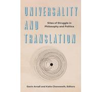 Naomi Waltham-Smith Universality and Translation (Copertina rigida)